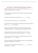 ACC 3510 Exam 1 &vert; UPDATED Questions with 100&percnt; Correct Answers&NewLine;