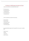 ACC 3510 Exam &vert; UPDATED Questions with 100&percnt; Correct Answers&NewLine;
