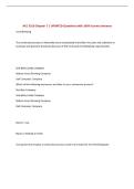 ACC 3510 Chapter 7 &vert; UPDATED Questions with 100&percnt; Correct Answers&NewLine;