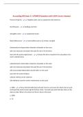 Accounting 405 Exam 3 &vert; UPDATED Questions with 100&percnt; Correct Answers&NewLine;