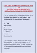 AANP Board Exam Review 2026&sol;2027 &vert; 100 Practice Questions & Answers with Rationales &vert; FNP Study Guide