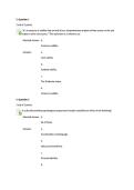 Capella University PSY 7610 Unit 10 Quiz &lpar;2026 Updated&rpar;&colon; Tests & Measurements Final Assessment Review Guide