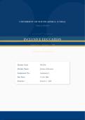 INC3701 Assignment 4 2026 Due 17 July 2026 &vert;Inclusive Education&vert;