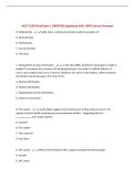 ACCT 3130 Final Exam &vert; UPDATED Questions with 100&percnt; Correct Answers&NewLine;
