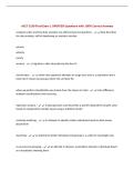 ACCT 3130 Final Exam &vert; UPDATED Questions with 100&percnt; Correct Answers&NewLine;