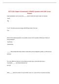 ACCT 3130&colon; Chapter 4 &lpar;Smartbook&rpar; &vert; UPDATED Questions with 100&percnt; Correct Answers