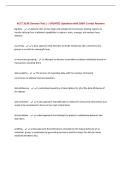 ACCT 3130 Clemson Test 1 &vert; UPDATED Questions with 100&percnt; Correct Answers&NewLine;