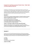 GA Land Surveyor Exam Prep&colon; 2026 Study Guide