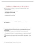 ACCT 5312- Exam 1 &vert; UPDATED Questions with 100&percnt; Correct Answers&NewLine;