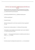 ACCT 5312 - Quiz 2 Study Guide &vert; UPDATED Questions with 100&percnt; Correct Answers&NewLine;
