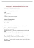 BUNDLE FOR ADPR 3100 EXAMS with UPDATED Questions AND 100&percnt; Correct Answers