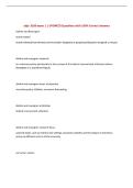 adpr 3100 exam 1 &vert; UPDATED Questions with 100&percnt; Correct Answers&NewLine;