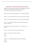 ADPR 3100 exam 2 &vert; UPDATED Questions with 100&percnt; Correct Answers&NewLine;