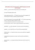 ADPR 3100 Test 3 Evans UGA Spring 2026 &vert; UPDATED Questions with 100&percnt; Correct Answers&NewLine;