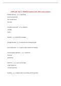 ADPR 3100- Test 2 &vert; UPDATED Questions with 100&percnt; Correct Answers&NewLine;