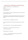 ADPR 3100 Evans Test 1 &vert; UPDATED Questions with 100&percnt; Correct Answers&NewLine;