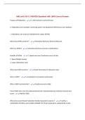 AME unit 3 & 4 &vert; UPDATED Questions with 100&percnt; Correct Answers&NewLine;
