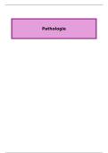 Pathologie &vert; Toegepaste verloskunde - genetica - microbiologie - ziekteleer - infectieleer &vert; Karel de Grote &vert; 2025&sol;26