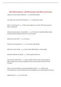 ANSC 3040 Final Review &vert; UPDATED Questions with 100&percnt; Correct Answers&NewLine;