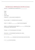 ANSC 4395 Final Exam &vert; UPDATED Questions with 100&percnt; Correct Answers&NewLine;