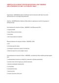 MIDW216 EXAM MOST TESTED QUESTIONS AND VERIFIED SOLUTIONS&sol;GET IT 100&percnt; ACCURATE&excl;&excl; 2026&excl;&excl;&NewLine;