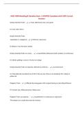 ANSC 4395-Breeding & Genetics Exam &vert; UPDATED Questions with 100&percnt; Correct Answers