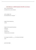 ANSC 4395 Exam 3 &vert; UPDATED Questions with 100&percnt; Correct Answers&NewLine;