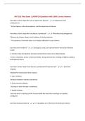 ANT 102 Final Exam &vert; UPDATED Questions with 100&percnt; Correct Answers&NewLine;