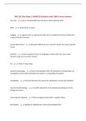 ANT 201 Final Exam &vert; UPDATED Questions with 100&percnt; Correct Answers&NewLine;