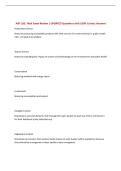 ANT 261&colon; Final Exam Review &vert; UPDATED Questions with 100&percnt; Correct Answers&NewLine;