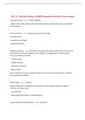 ANT 175- Final Exam Review &vert; UPDATED Questions with 100&percnt; Correct Answers&NewLine;