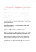 ANT 3610 Midterm Exam &vert; UPDATED Questions with 100&percnt; Correct Answers&NewLine;