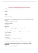 ANT 3610 &vert; UPDATED Questions with 100&percnt; Correct Answers&NewLine;