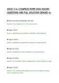 ADOBE PHOTOSHOP TOOLS TEST BANK &NewLine;QUESTIONS AND ACCURATE ANSWERS &NewLine;PRACTICE STUDY MATERIAL