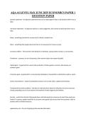 AQA AS LEVEL MAY JUNE 2025 ECONOMICS PAPER 1 QUESTION PAPER&NewLine;