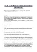 CETP Exam Prep Questions with Correct &NewLine;Answers 2026 