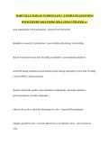 MARYVILLE NURS 611 PATHO EXAM 3  &vert;COMPLETE QUESTIONS WITH EXPERT SOLUTIONS&vert; 2026 LATEST UPDATED&vert; A&plus;