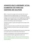 ADVANCED FINANCIAL ACCOUNTING &NewLine;CHAPTER 20 CERTIFICATION ASSESSMENT &NewLine;2026 VERIFIED ANSWERS GRADED A&plus;
