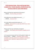NJ Tax Assessors Exam - Terms and Concepts Exam &NewLine;Complete Test &comma; Practice Questions&comma; Verified Answer Key&comma; &NewLine;and Study Guide for &lpar;Latest 2026 Edition&rpar;