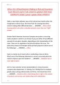 Ethics 311&colon; Ethical Decision Making in Risk and Insurance &NewLine;Exam &lpar;Recent exam&rpar; Fully solved & updated 2026 Most &NewLine;COMPLETE &lpar;2026&rpar; &lpar;Latest Update 2026&rpar; UPDATE&excl;&excl;