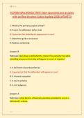 FLORIDA BAIL BONDS STATE Exam Questions and answers &NewLine;with verified Answers &lpar;Latest Update 2026&rpar; UPDATE&excl;&excl; 