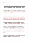 API 653 Exam Newest 2026 Complete Questions &vert; With &NewLine;100&percnt; Correct Answers graded A&plus; Guaranteed Success&excl;&excl;