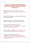 NUR 104- WVJC NEWEST EXAM 2 WITH COMPLETE &NewLine;QUESTIONS WITH 100&percnt; VERIFIED ANSWERS &sol;&sol;GRADED &NewLine;A&plus;&sol;&sol;2026 &vert; 2027&period; 
