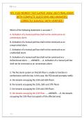 NYC FLSD NEWEST TEST &lpar;LATEST 2026&sol; 2027&rpar; REAL EXAM&colon; &NewLine;WITH COMPLETE QUESTIONS AND ANSWERS&vert; &NewLine;CORRECTLY SOLVED&sol;&sol; WITH VERIFIED&excl;&excl; 