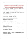 VAN DYKEN BIO 150 NEWEST ACTUAL EXAM 2 WITH &NewLine;COMPLETE QUESTIONS & ANSWERS 2026&sol;2027