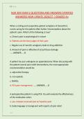 NUR 304 EXAM 2 QUESTIONS AND ANSWERS &lpar;VERIFIED &NewLine;ANSWERS&rpar; NEW UPDATE 2026&sol;27 &vert; GRADED A&plus;