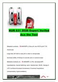 NUR 631 Advanced Pathophysiology Exam Prep &ndash; 120&plus; Questions & Answers &vert; Acid-Base Disorders&comma; Shock States&comma; Hemodynamic Changes&comma; ABG Interpretation & Critical Care Nursing &vert; MSN&comma; NP & Advanced Nursing Exam Review 2026