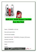 NUR 631 Electrolyte & Fluid Balance Exam Prep &ndash; 150&plus; Questions & Answers &vert; Sodium&comma; Potassium&comma; Calcium&comma; Magnesium&comma; Phosphorus&comma; Chloride Imbalances & NCLEX Critical Care Concepts