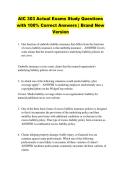 AIC 303 Actual Exams Study Questions &NewLine;with 100&percnt; Correct Answers &vert; Brand New &NewLine;Version 