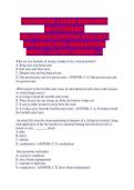 FIREFIGHTER 1 EXAM QUESTIONS &NewLine;WITH CORRECT &NewLine;SOLUTIONS&vert;&vert;UPDATED 2026&sol;2027 &NewLine;SYLLABUS&vert;&vert;100&percnt; GUARANTEED &NewLine;PASS&vert;&vert;<<LATEST VERSION>> 